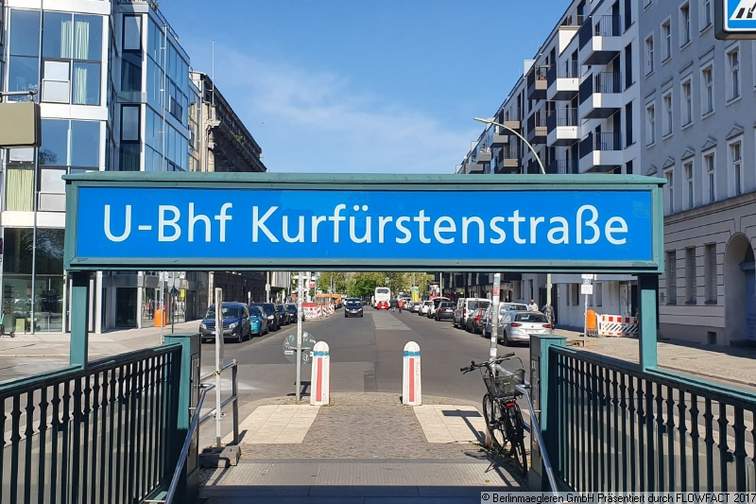 Umgebung, U-Bahnhof Kurfürstenstraße